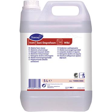 P2260285 Sanitetsrengöringsmedel Sani Degrafoam alkaliskt 5 Liter